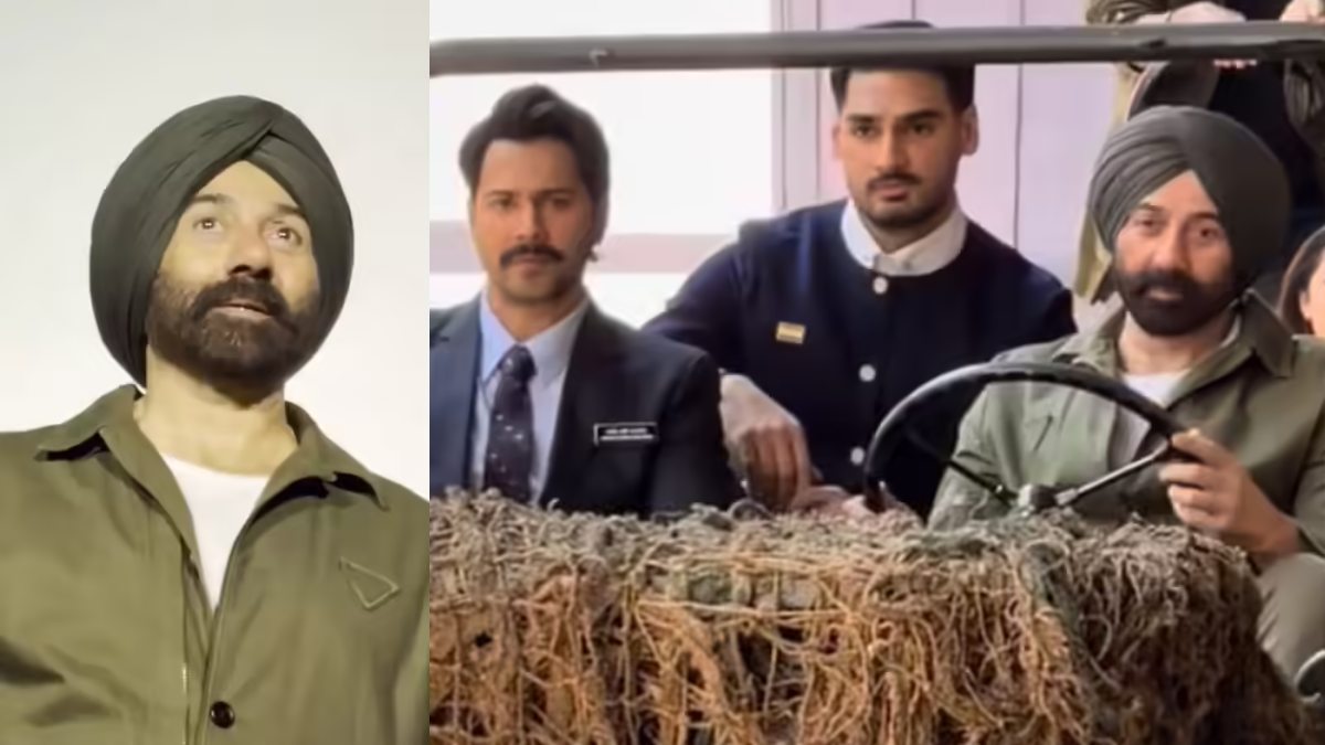 सनी देओल हुए इमोशनल: ‘बॉर्डर 2’ के टीज़र लॉन्च इवेंट में आंखों में आंसू, जीप पर हुई एंट्री