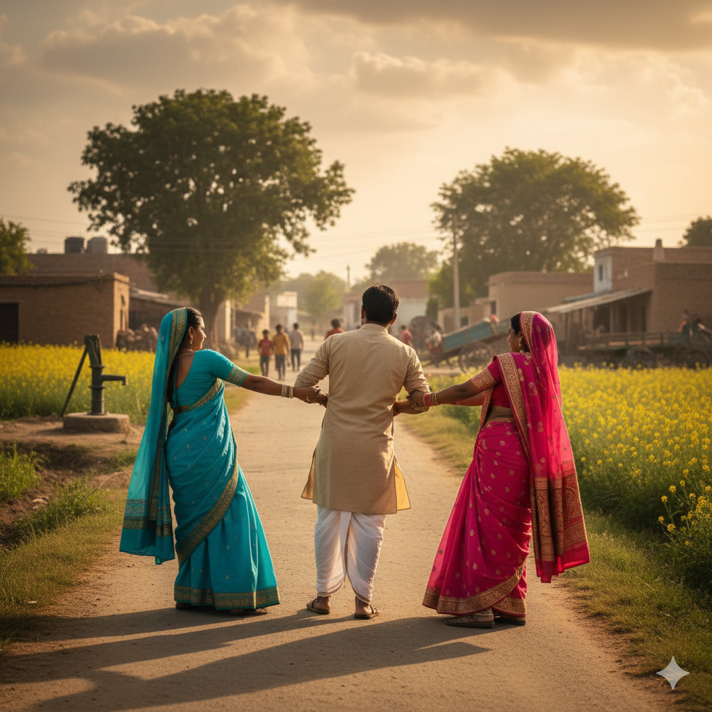 रामपुर पंचायत का अनोखा फैसला: दो पत्नियों के बीच बंटे पति के दिन, रविवार को मिलेगी ‘छुट्टी’