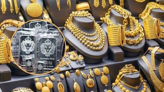 सोना-चांदी की कीमतों ने रचा नया इतिहास ! सोना 6,000 रुपये और चांदी 22,000 रुपये से ज़्यादा उछली
