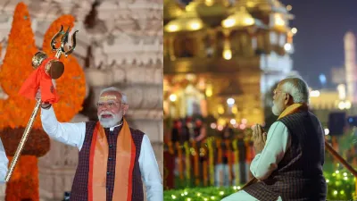 PM मोदी गुजरात के ‘सोमनाथ स्वाभिमान पर्व’ में शामिल हुए; ओंकार जाप और ड्रोन शो के साथ हुआ स्वागत