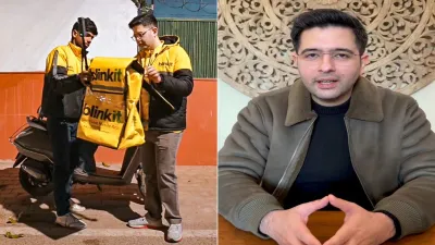 ’10-मिनट डिलीवरी’ पर बैन: राघव चड्ढा ने केंद्र के फैसले का स्वागत किया; कहा- गिग वर्कर्स के लिए बड़ी जीत