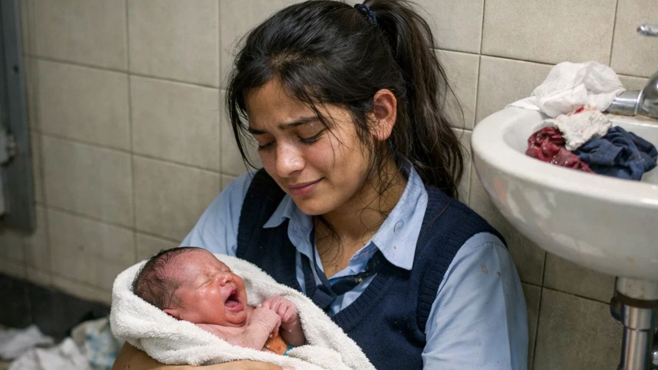 10वीं बोर्ड परीक्षा दौरान छात्रा ने दिया स्कूल वॉशरूम में बच्चे को जन्म