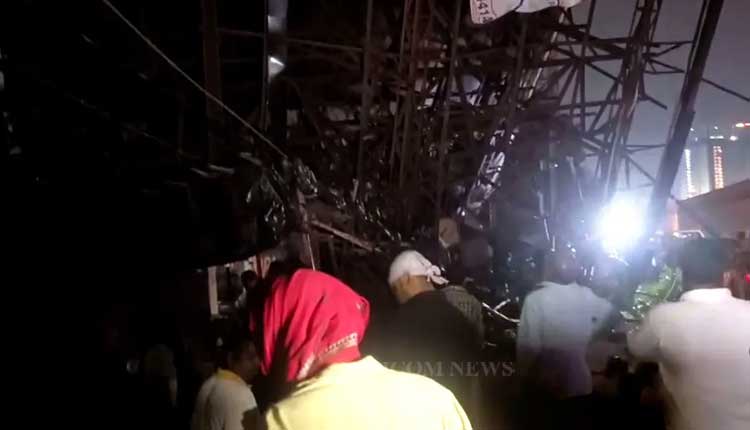 भुवनेश्वर में होर्डिंग गिरने से मरने वालों की संख्या बढ़कर दो हुई