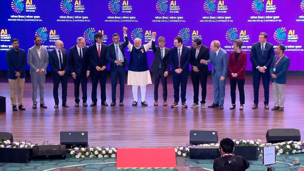 AI इम्पैक्ट समिट 2026: पीएम मोदी ने भारत को बताया दुनिया का सबसे बड़ा टेक टैलेंट हब, वैश्विक दिग्गजों का लगा जमावड़ा