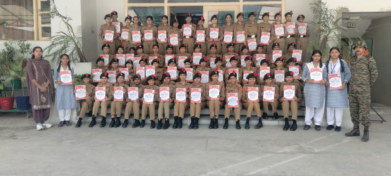 लुधियाना NCC: 100% रिजल्ट के साथ JW कैडेट्स को ‘A’ सर्टिफिकेट वितरित, प्रशिक्षकों के लिए ओरिएंटेशन कैडर शुरू