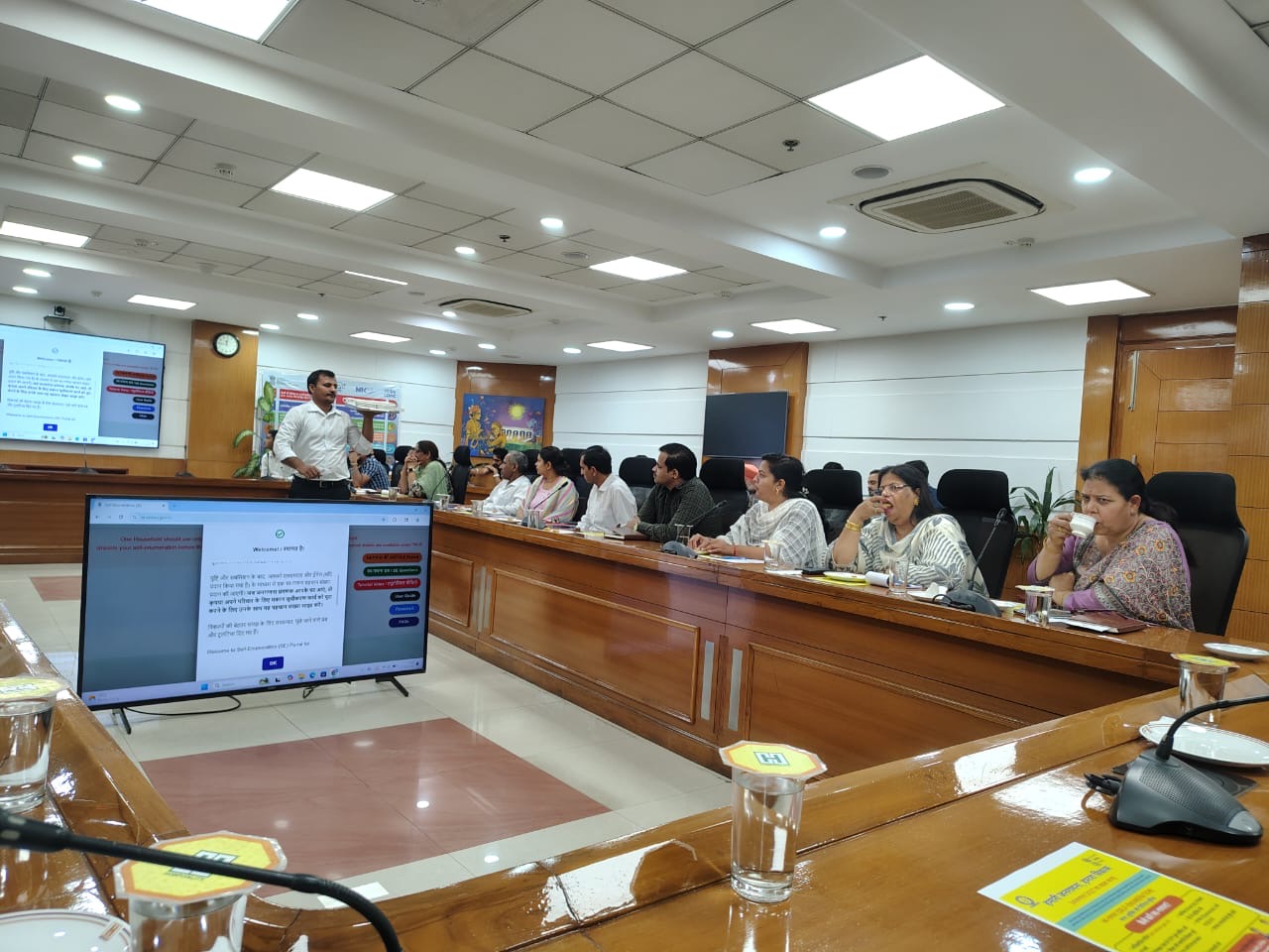 *जनगणना 2027: हरियाणा सचिवालय में राज्य के अधिकारियों के लिए स्वगणना कार्यशाला का आयोजन*