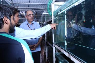 PMMSY के अतंर्गत केंद्रीय मत्सय पालन सचिव ने महाराष्ट्र के मछली ब्रूड बैंक का किया दौरा