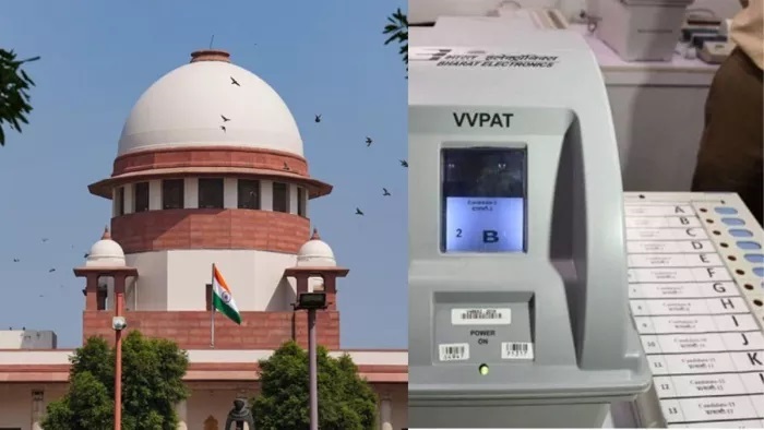 वीवीपैट पर्चियों पर समय दर्ज करने की मांग पर सुप्रीम कोर्ट ने निर्वाचन आयोग को सौंपा फैसला