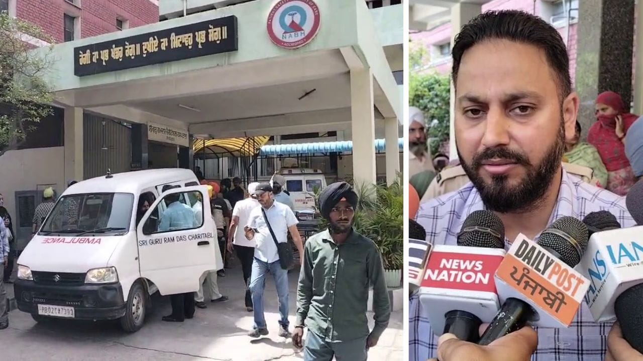 अमृतसर के गुरुद्वारा शहीदां में बड़ा हादसा: लोहे की प्लेटें गिरने से 2 महिलाओं की मौत, 5 घायल