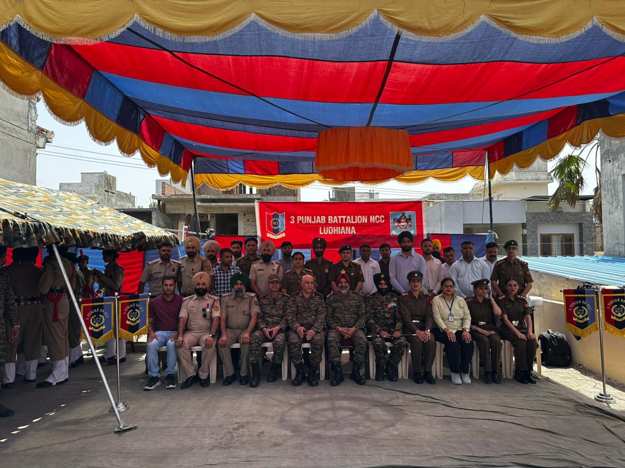 ब्रिगेडियर, एसएम, वीएसएम ने 3 पंजाब बटालियन NCC, लुधियाना का वार्षिक प्रशासनिक निरीक्षण 2025-26 के लिए दौरा किया