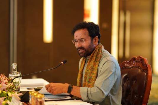 जी. किशन रेड्डी ने बेंगलुरु समीक्षा बैठक में लंबित खनन परियोजनाओं में तेजी लाने के निर्देश दिए