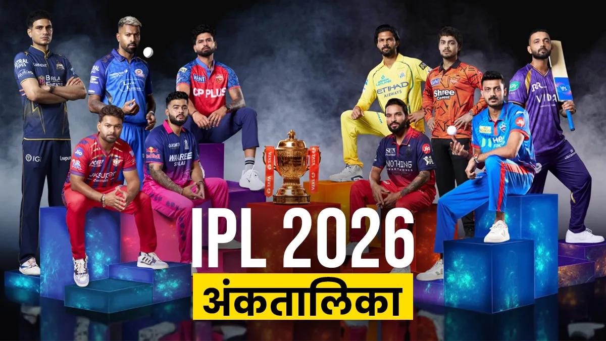 IPL 2026 Points Table: आरसीबी ने प्लेऑफ में बनाई जगह, बाकी तीन स्थानों के लिए सात टीमों में मची जंग