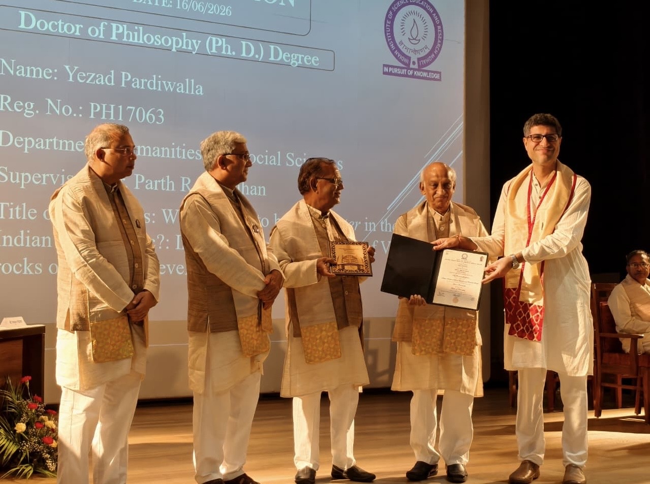 IISER मोहाली के 15वें दीक्षांत समारोह में 348 विद्यार्थियों को मिली उपाधियां