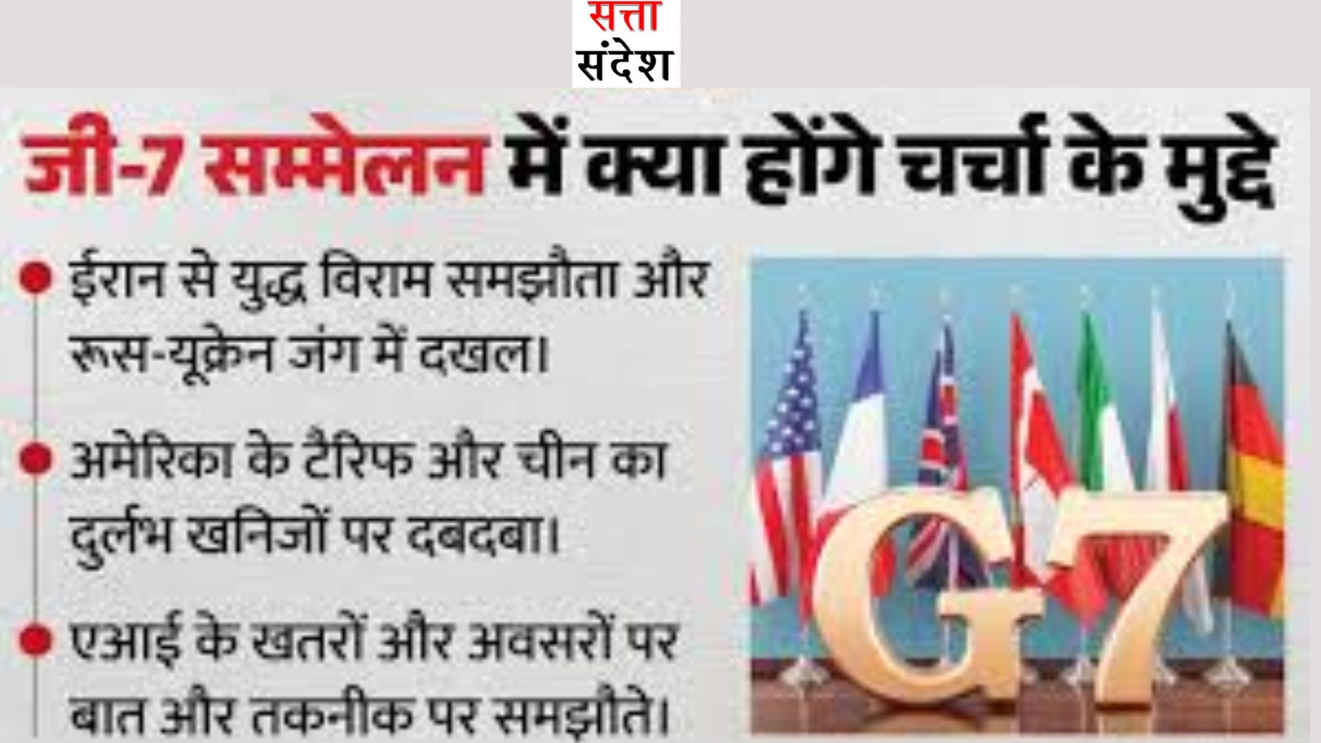 फ्रांस में G-7 सम्मेलन की शुरुआत, इस बार इन खास मुद्दों पर होगी विशेष चर्चा