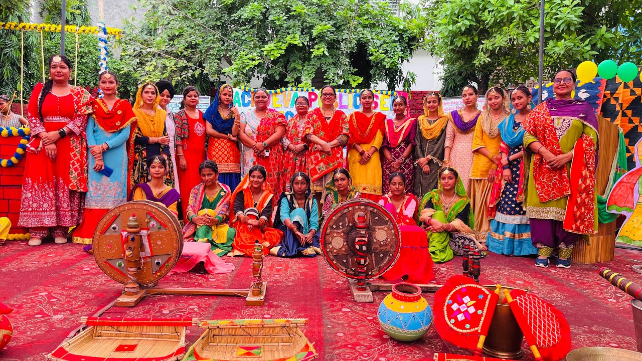 समराला में तीज उत्सव की धूम: हरनाम नगर में गिद्धा, लोकगीत और पंजाबी संस्कृति के रंग बिखरे