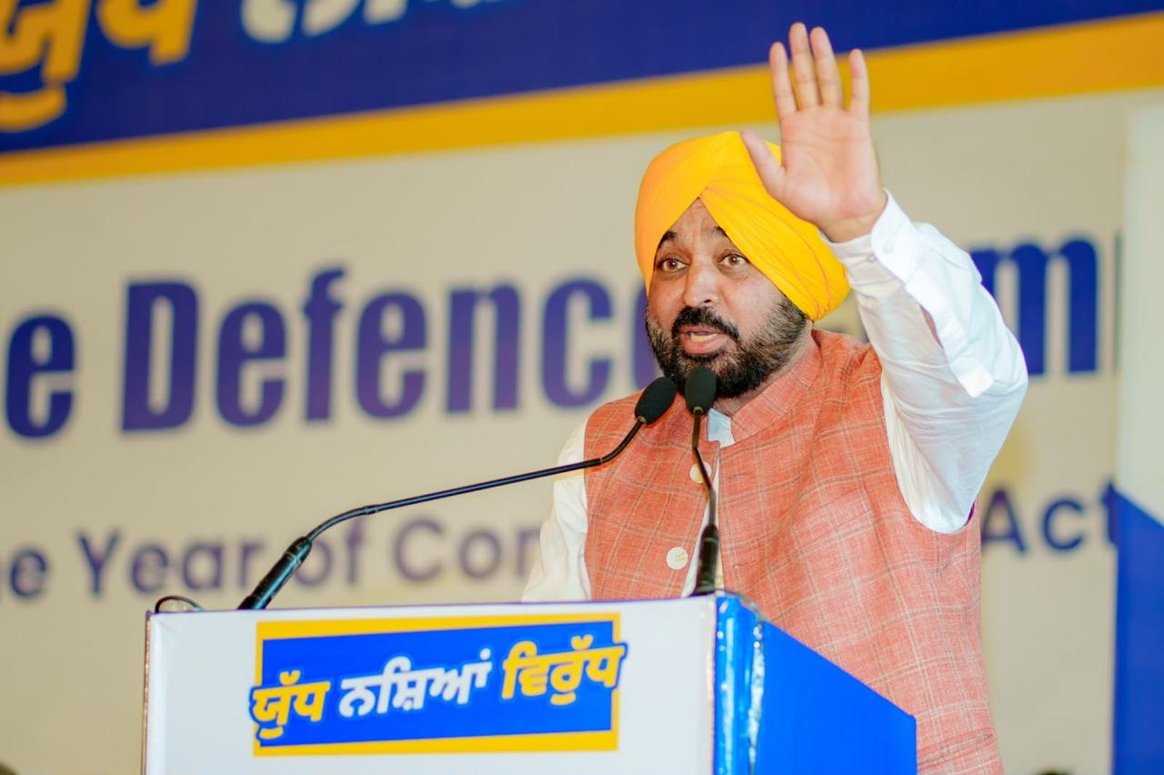‘युद्ध नशेआं विरुद्ध’ अभियान के 500 दिन पूरे, 70 हजार ड्रग तस्कर गिरफ्तार: CM मान