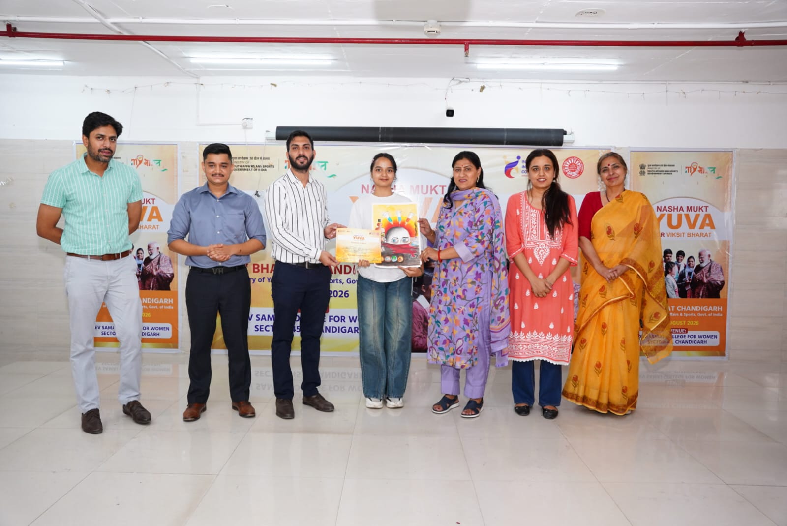 चंडीगढ़ में ‘नशा मुक्त युवा फॉर विकसित भारत’ जिला स्तरीय प्रतियोगिता आयोजित, 200 युवाओं ने लिया भाग