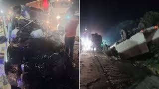 होशियारपुर-फगवाड़ा रोड पर दर्दनाक हादसा: पति-पत्नी और 5 वर्षीय बेटे की मौत, 3 साल की मासूम की बची जान