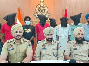 संगरूर पुलिस ने मोबाइल टावर इक्विपमेंट चोरी करने वाले इंटरस्टेट गैंग का किया पर्दाफाश