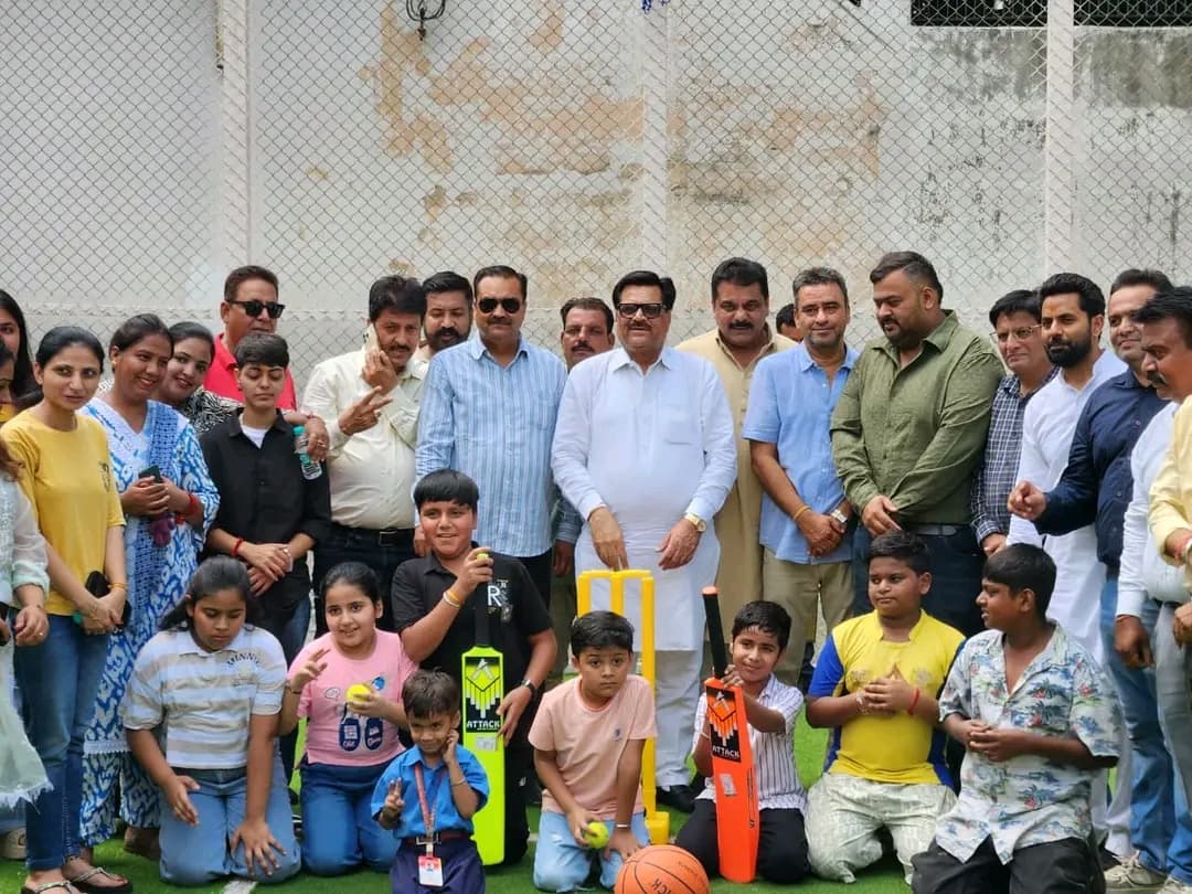 वार्ड-70 के बच्चों को मिला नया स्पोर्ट्स पार्क, MLA मदन लाल बग्गा ने किया उद्घाटन
