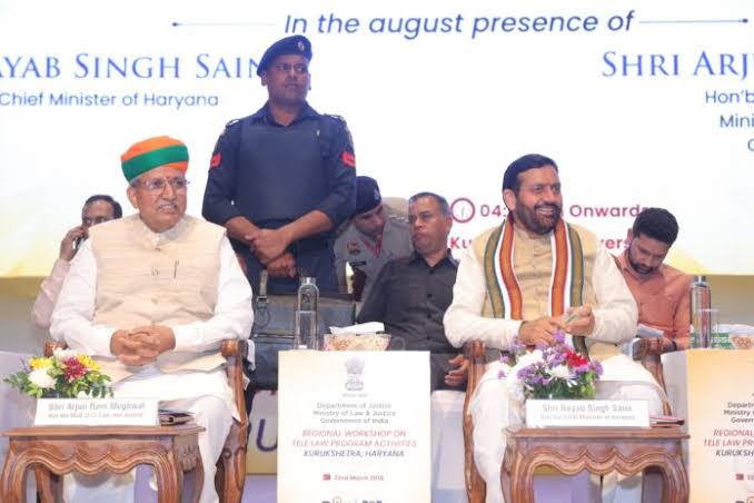 नूह में दिशा 2.0 के तहत टेली-लॉ कार्यशाला, 150 प्रतिभागियों ने लिया हिस्सा