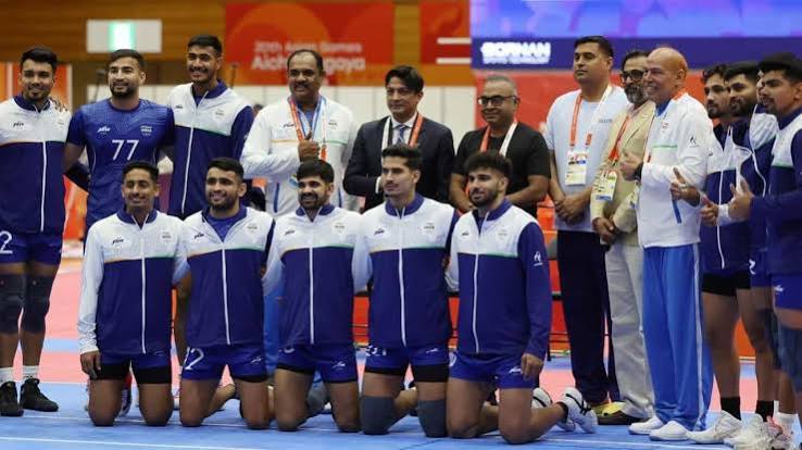 एशियन गेम्स में भारत का कबड्डी में डबल धमाल, पुरुष टीम ने ईरान को 40-34 से हराकर जीता गोल्ड