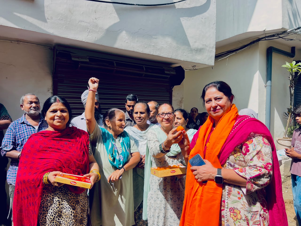 लुधियाना दक्षिण : विकास को नई गति, विधायक राजिंदरपाल कौर छिना ने तीन जगह आरएमसी सड़कों का किया उद्घाटन