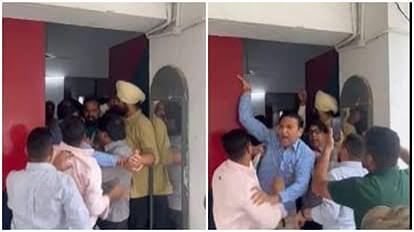 Amritsar : दिनेश बस्सी की गिरफ्तारी के बाद गरमाया माहौल, कांग्रेस पार्षदों ने पुलिस के खिलाफ किया प्रदर्शन