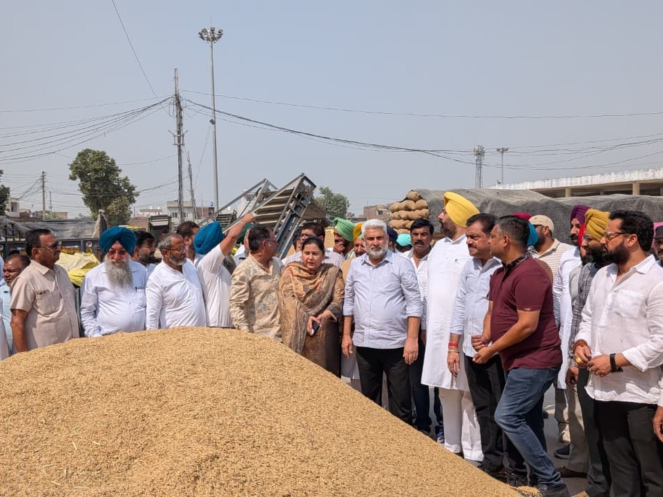 कपूरथला मंडी पहुंचे मंत्री लालचंद कटारूचक्क, बोले- केंद्र सरकार अपनी जिम्मेदारी निभाने में विफल
