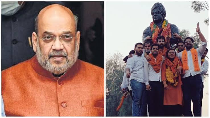 ABVP Election Results: ABVP की छात्र चुनावों में जीत, अमित शाह ने की तारीफ; पंजाब यूनिवर्सिटी और DU में भी शानदार प्रदर्शन